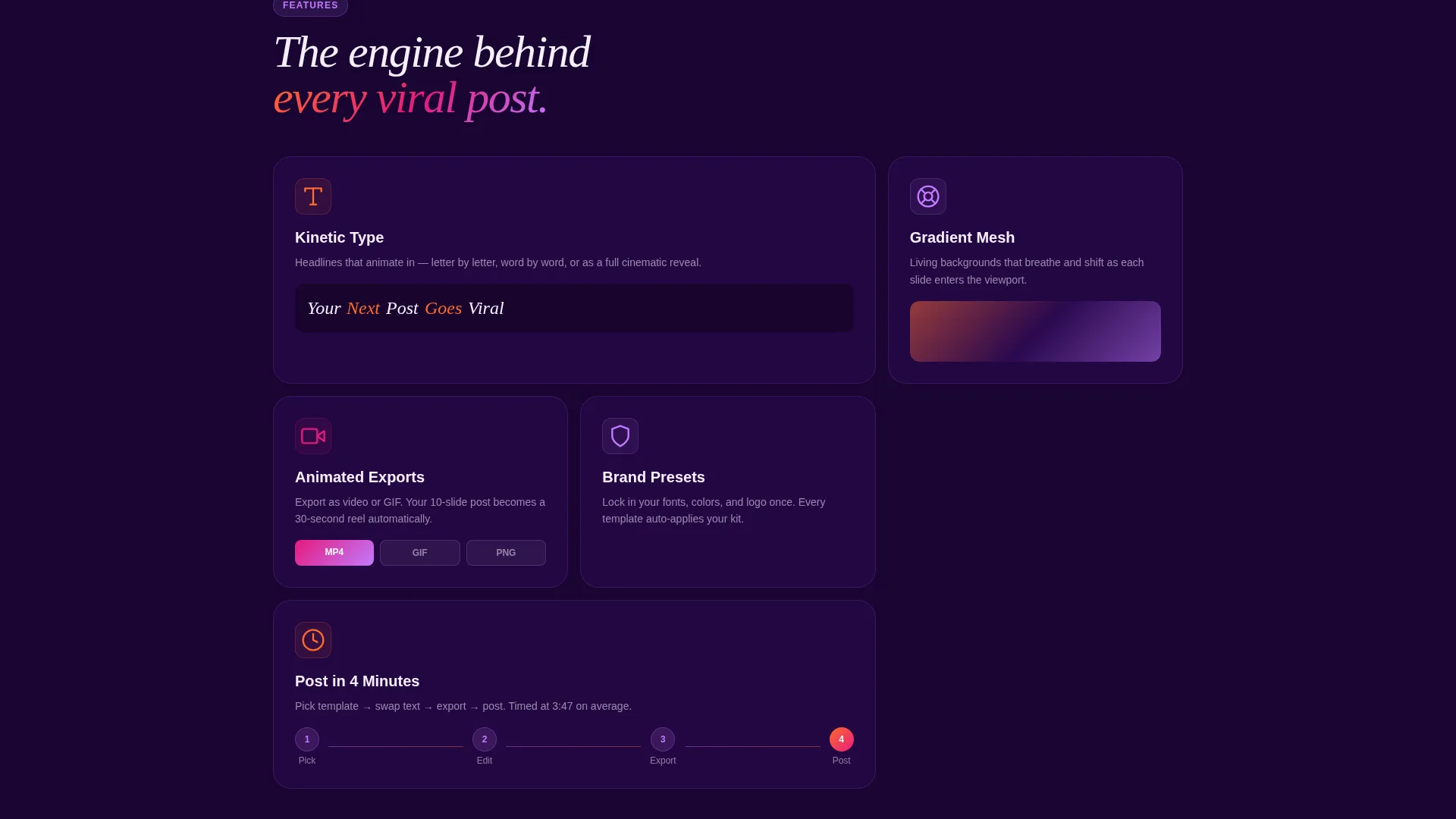 Instagram Content Specialist Professional Website Template