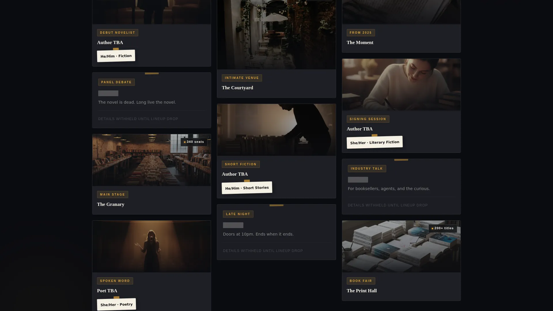 Publishing & Book Industry Booking Website Template