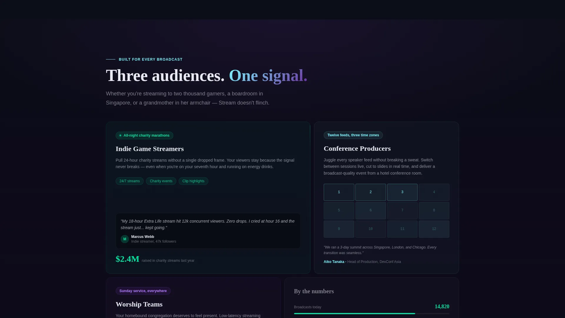 Streaming & OTT Platform Professional Website Template