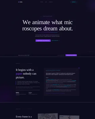 Animation & VFX Studio Blog Website Template