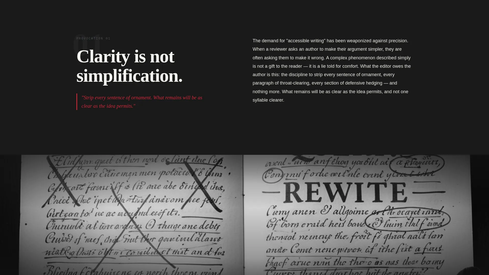 Journal Editor Profile Landing Page Template