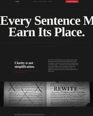 Journal Editor Profile Landing Page Template