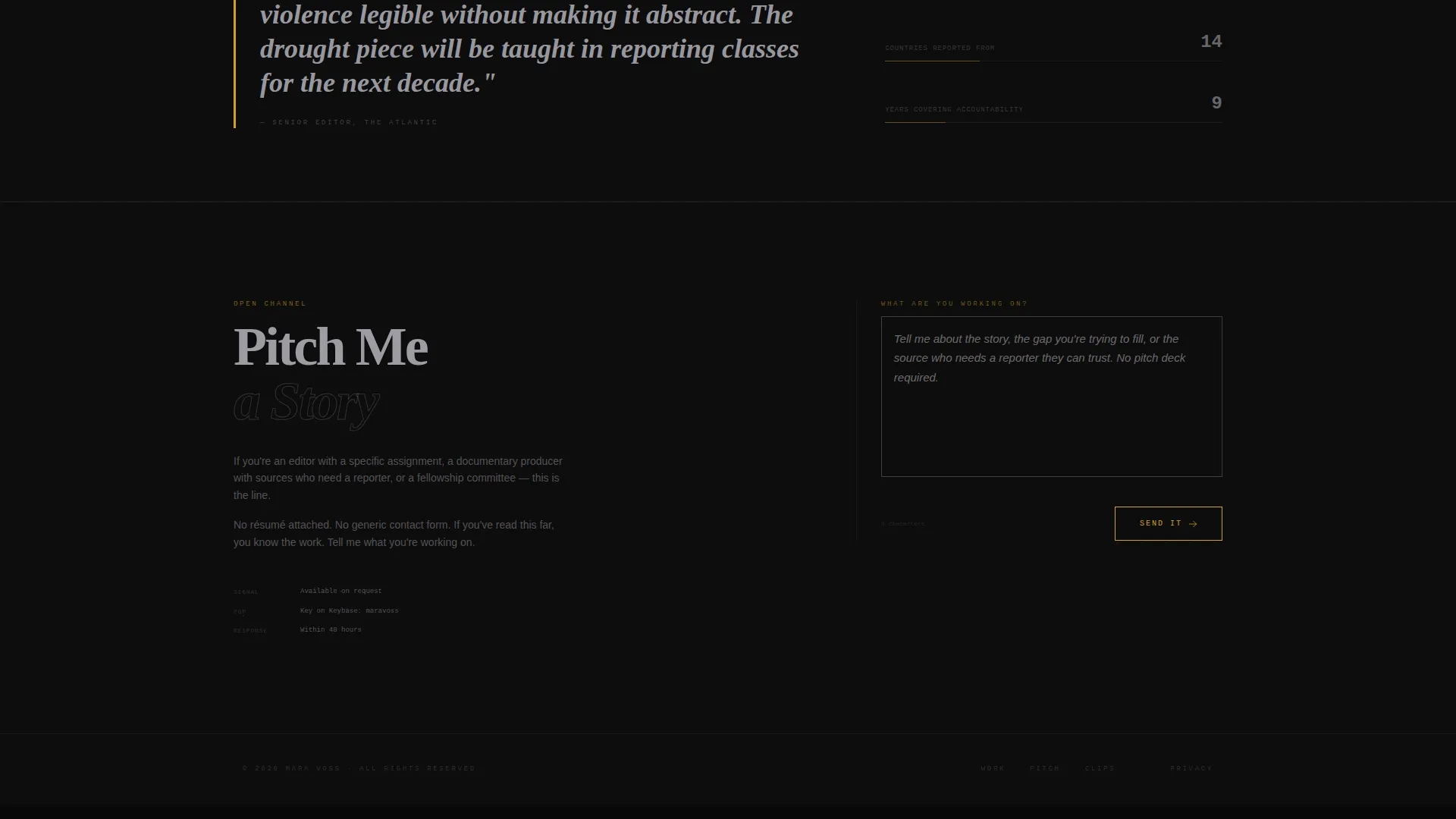 Performancedriven Dark Landing Page Template