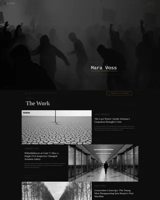 Performancedriven Dark Landing Page Template