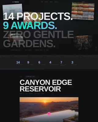 Premium Designer Landing Page Template