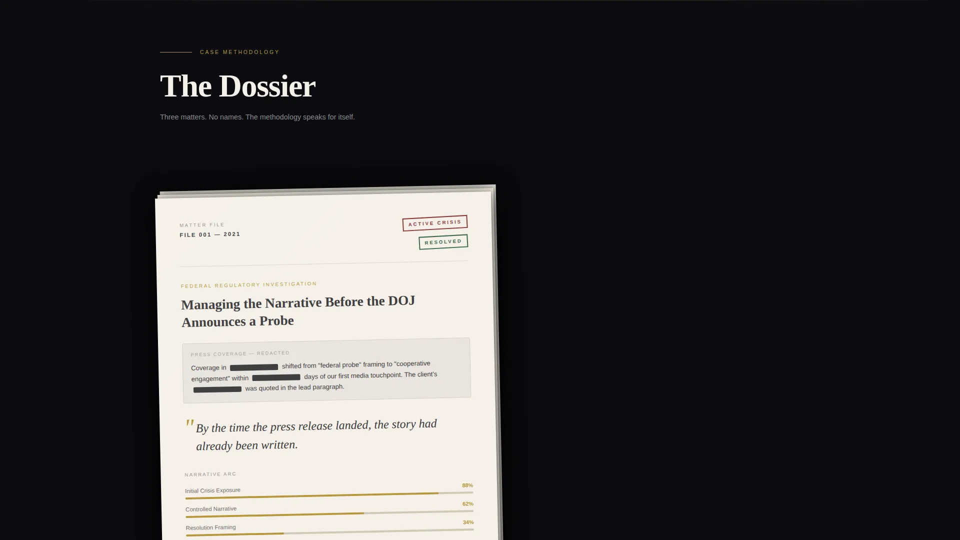 Legal PR Agency Landing Page Template