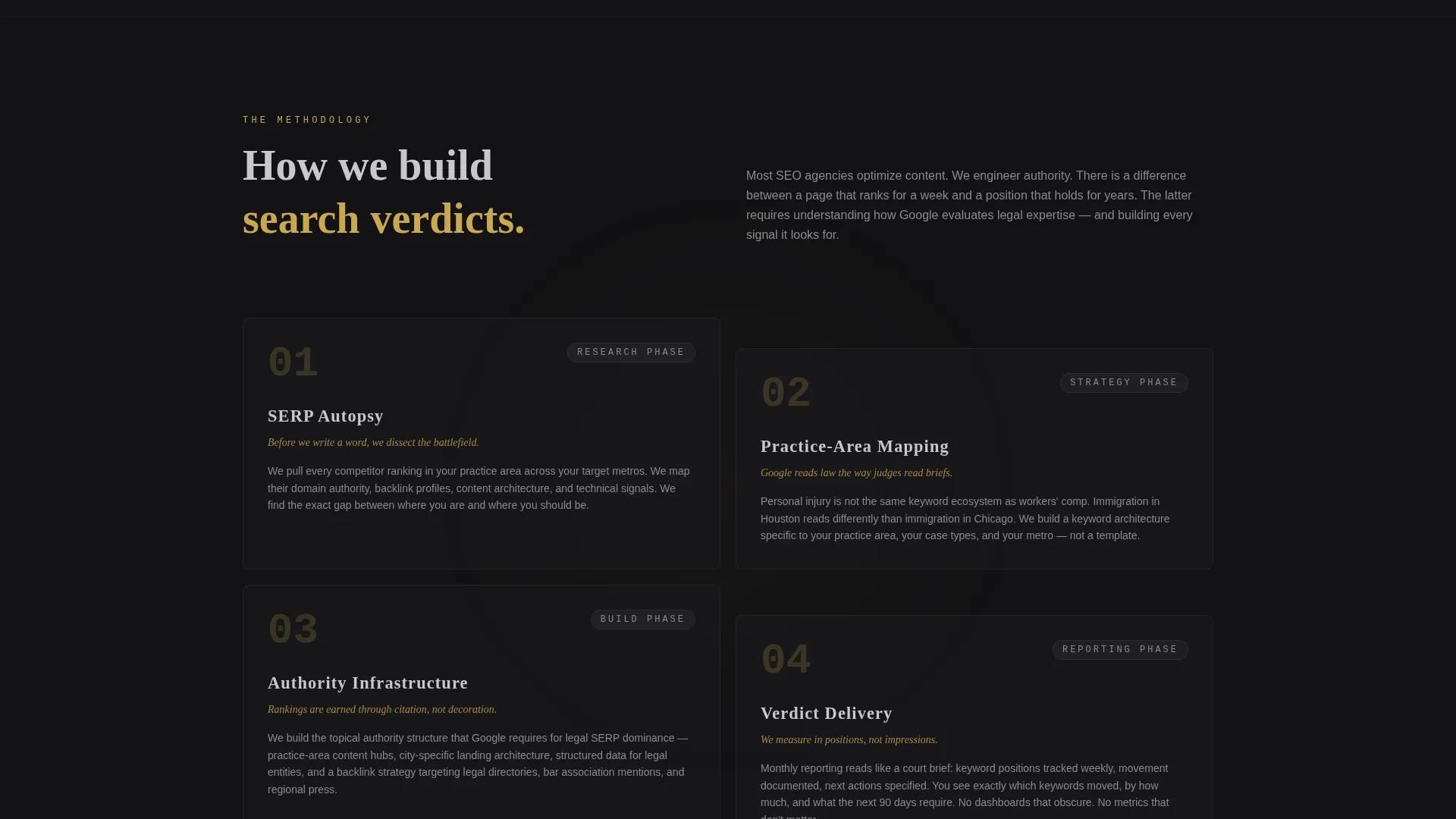 Legal Marketing & Agency Specialist Pre-Launch Website Template