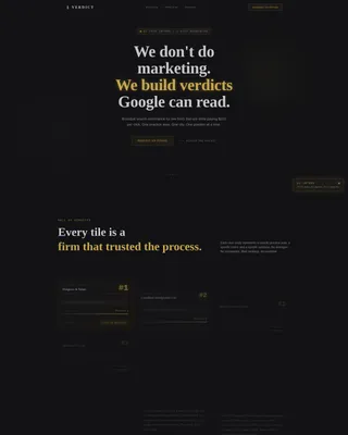 Legal Marketing & Agency Specialist Pre-Launch Website Template