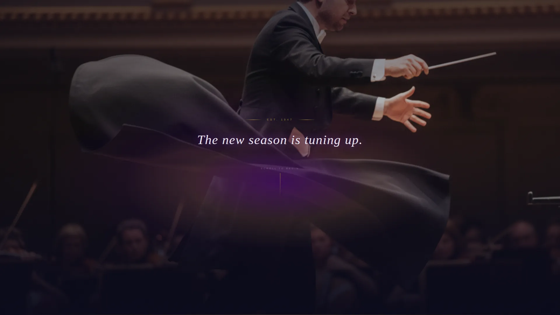 Opera & Symphony Waitlist Landing Page Template