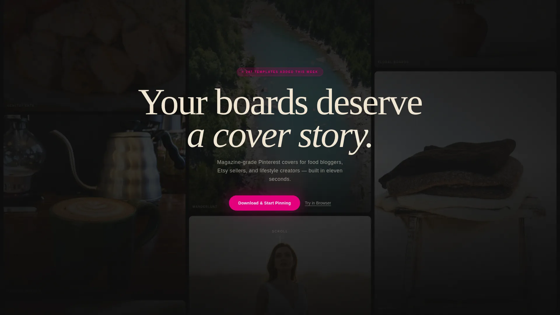 Viral Social Media Sharing Landing Page Template