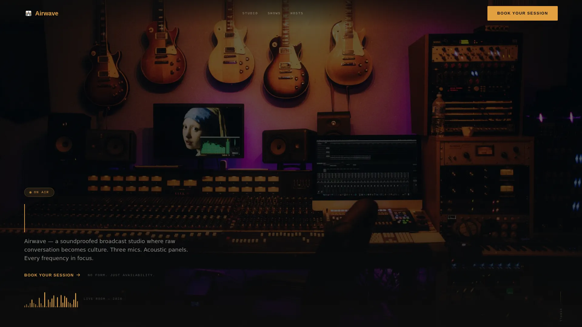 Highconverting Studio Landing Page Template