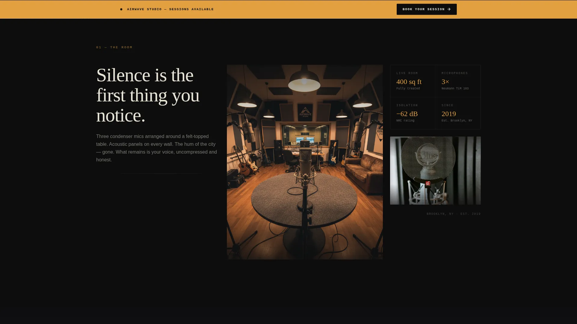 Highconverting Studio Landing Page Template