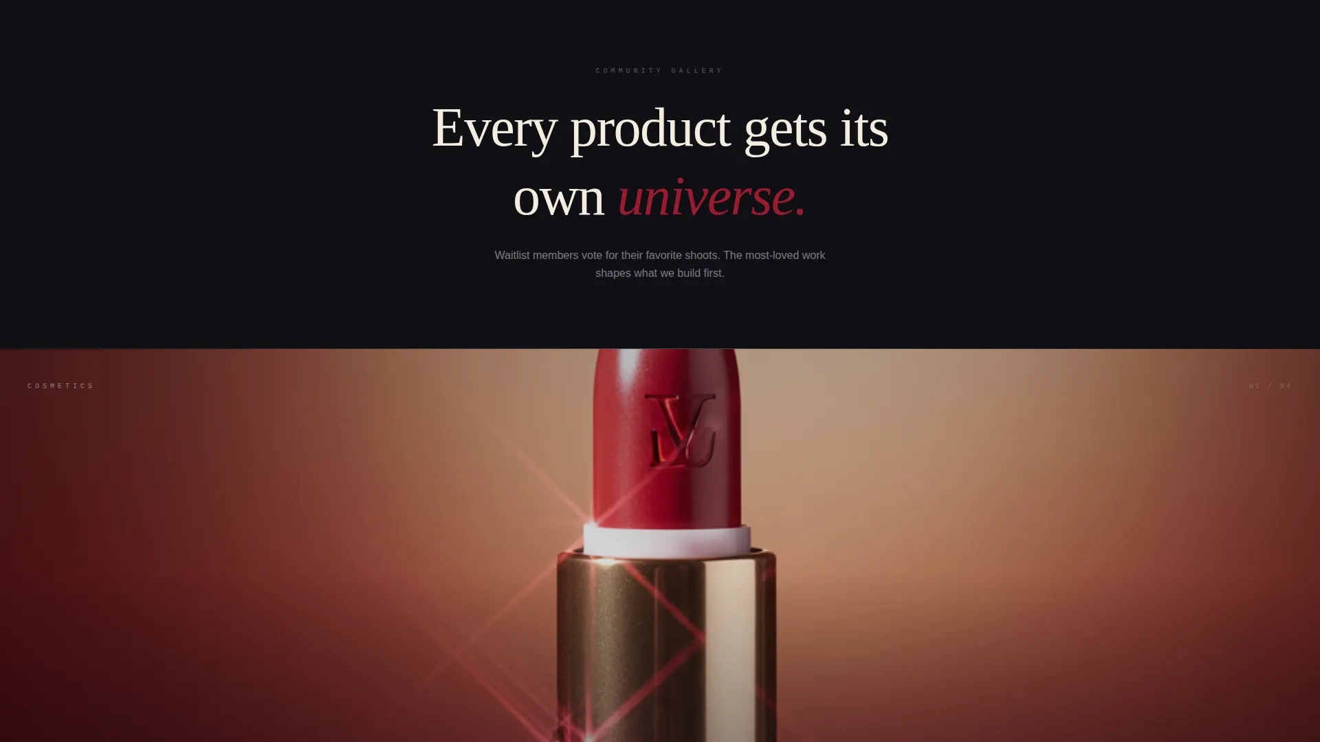 Retro Photography Studio Landing Page Template