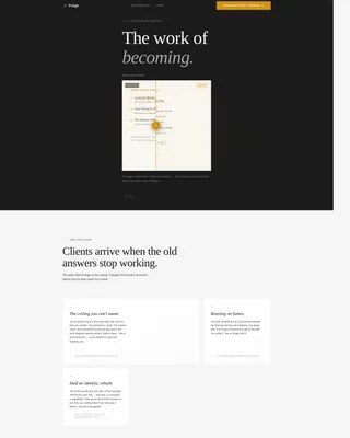 Specialist Coach & Mentor Appointment Booking Website Template