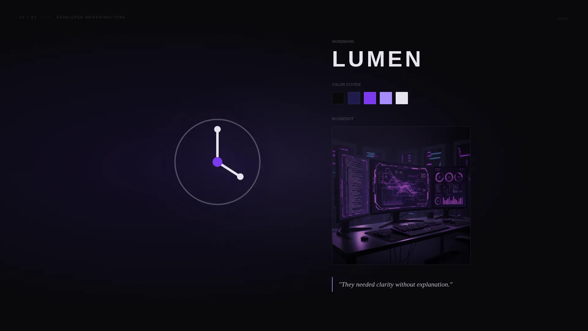 Immersive Logo Design Agency Landing Page Template