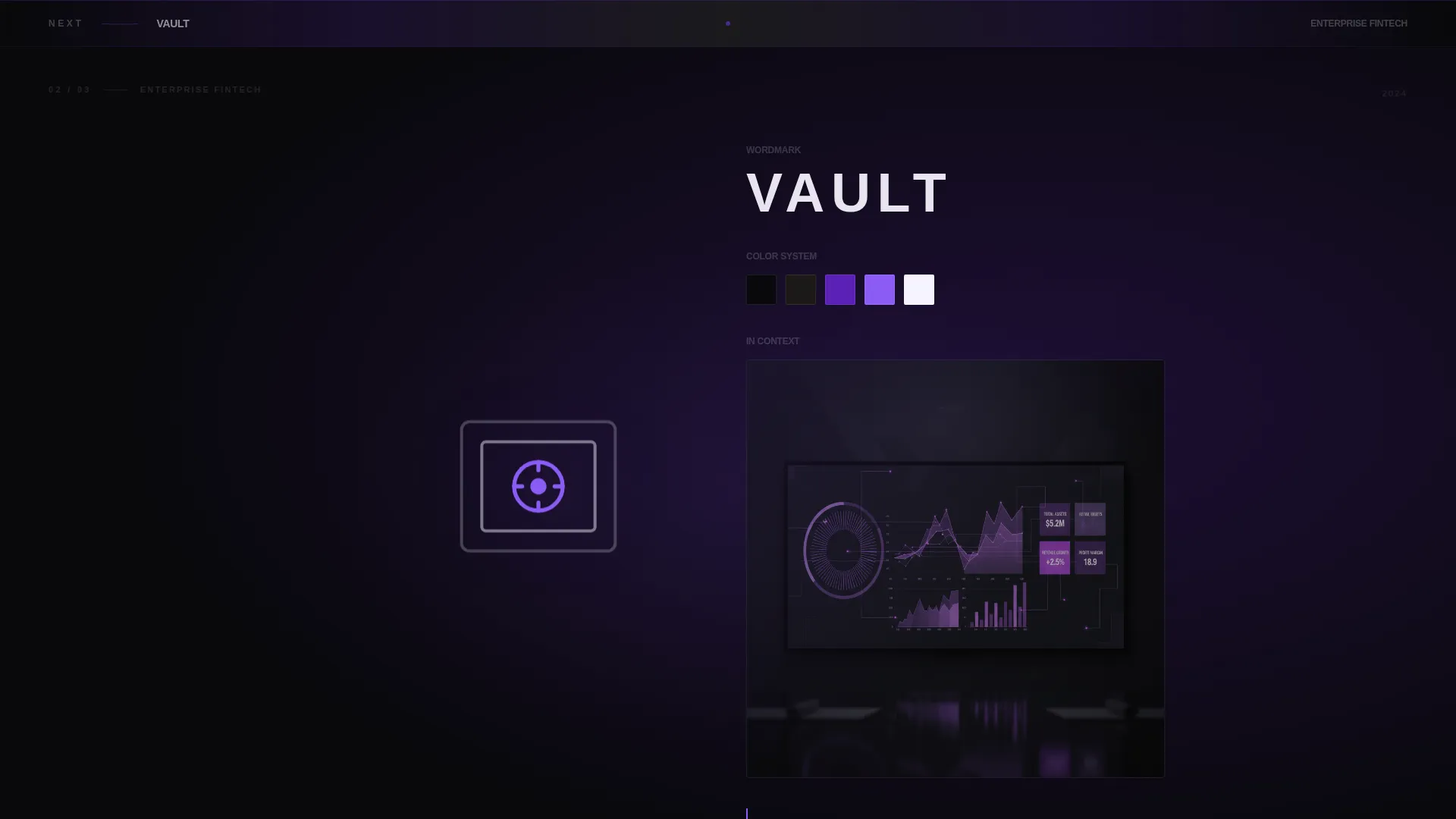 Immersive Logo Design Agency Landing Page Template