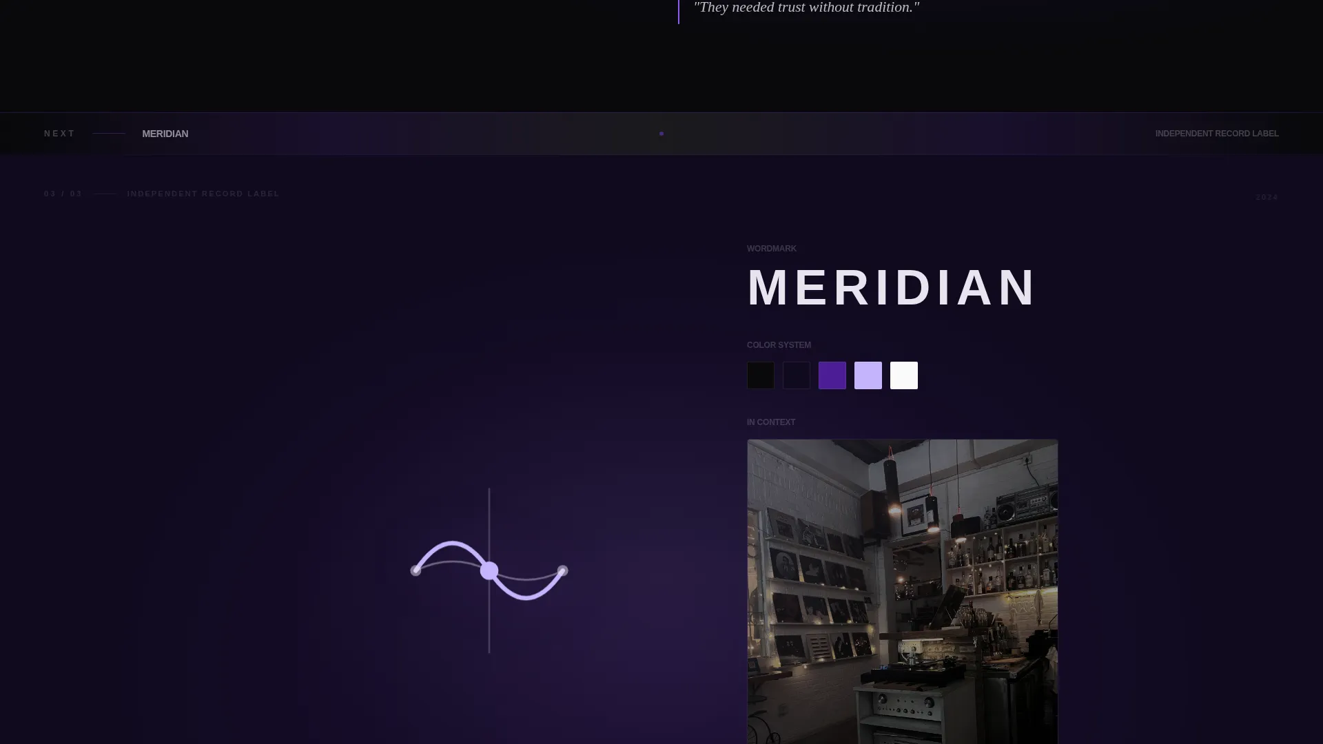 Immersive Logo Design Agency Landing Page Template