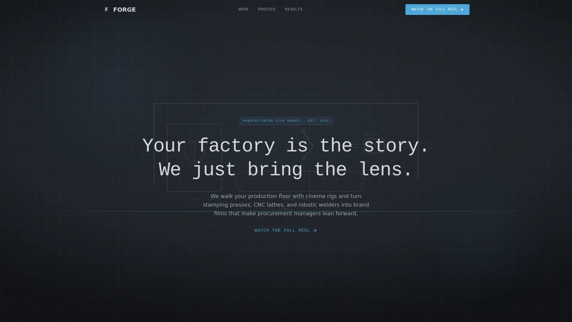 Manufacturing Marketing & Agency Professional Website Template