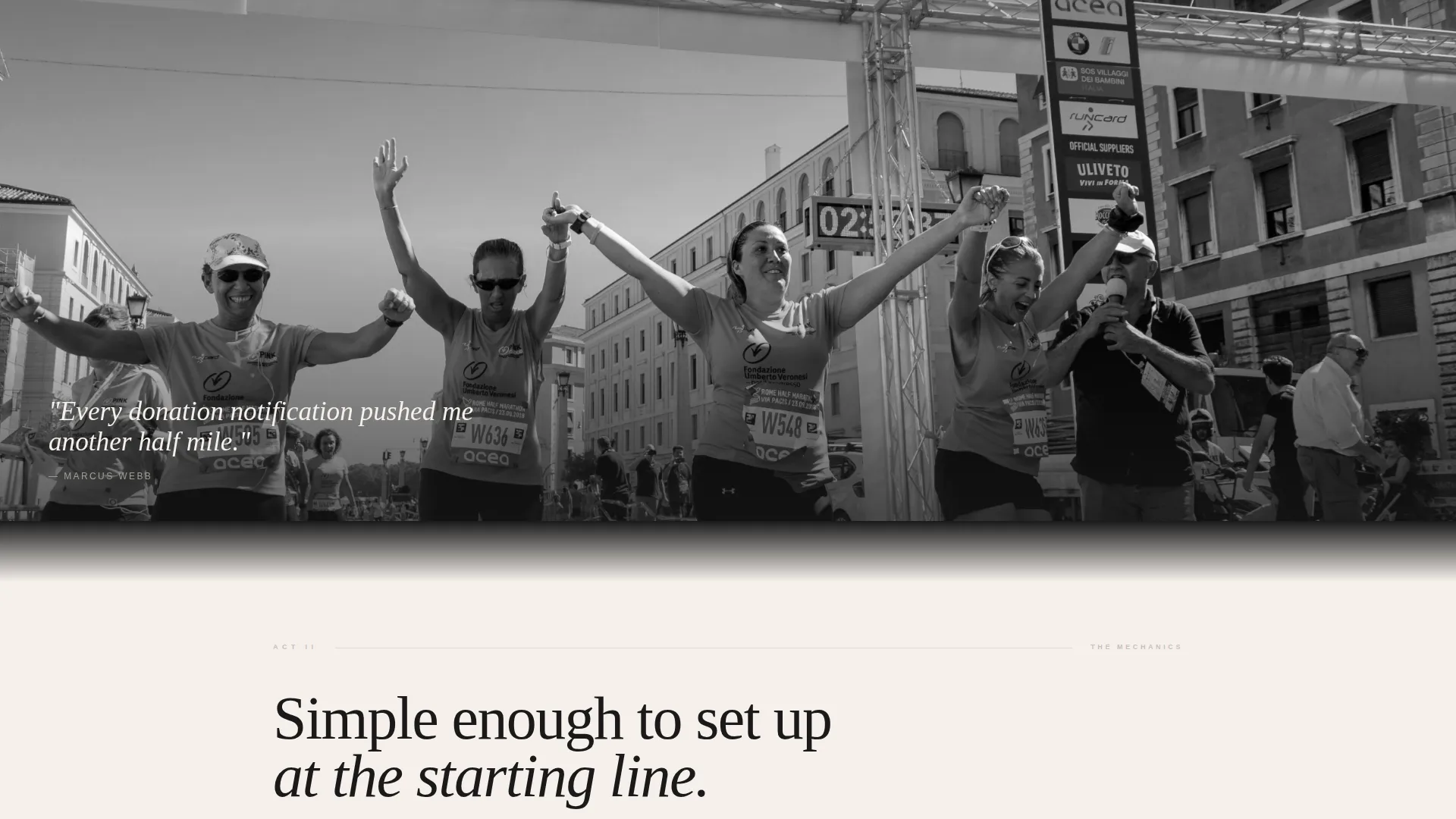 Charity & Fundraiser Profile Blog & Content Website Template
