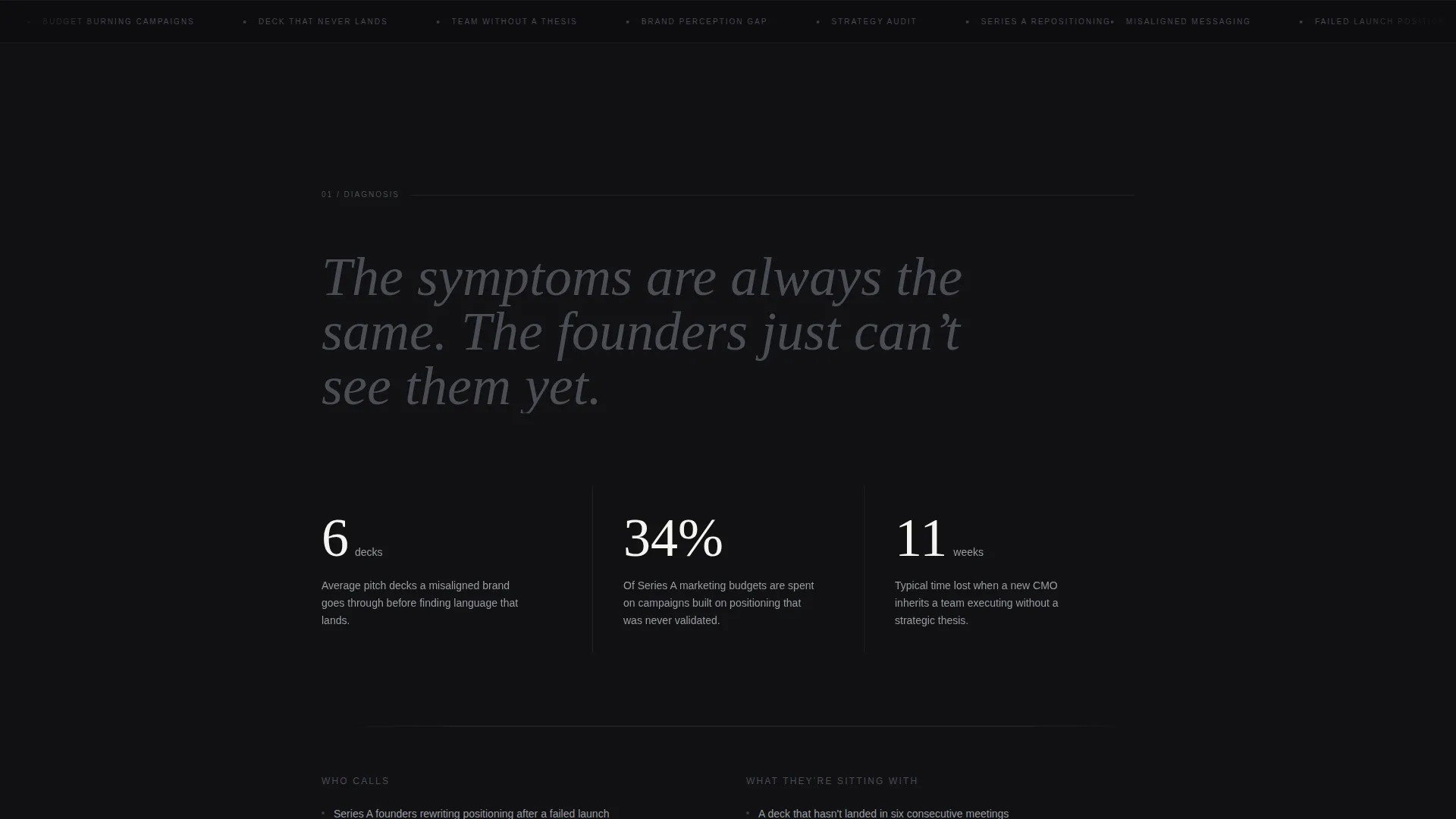 Layered Consultant Landing Page Template
