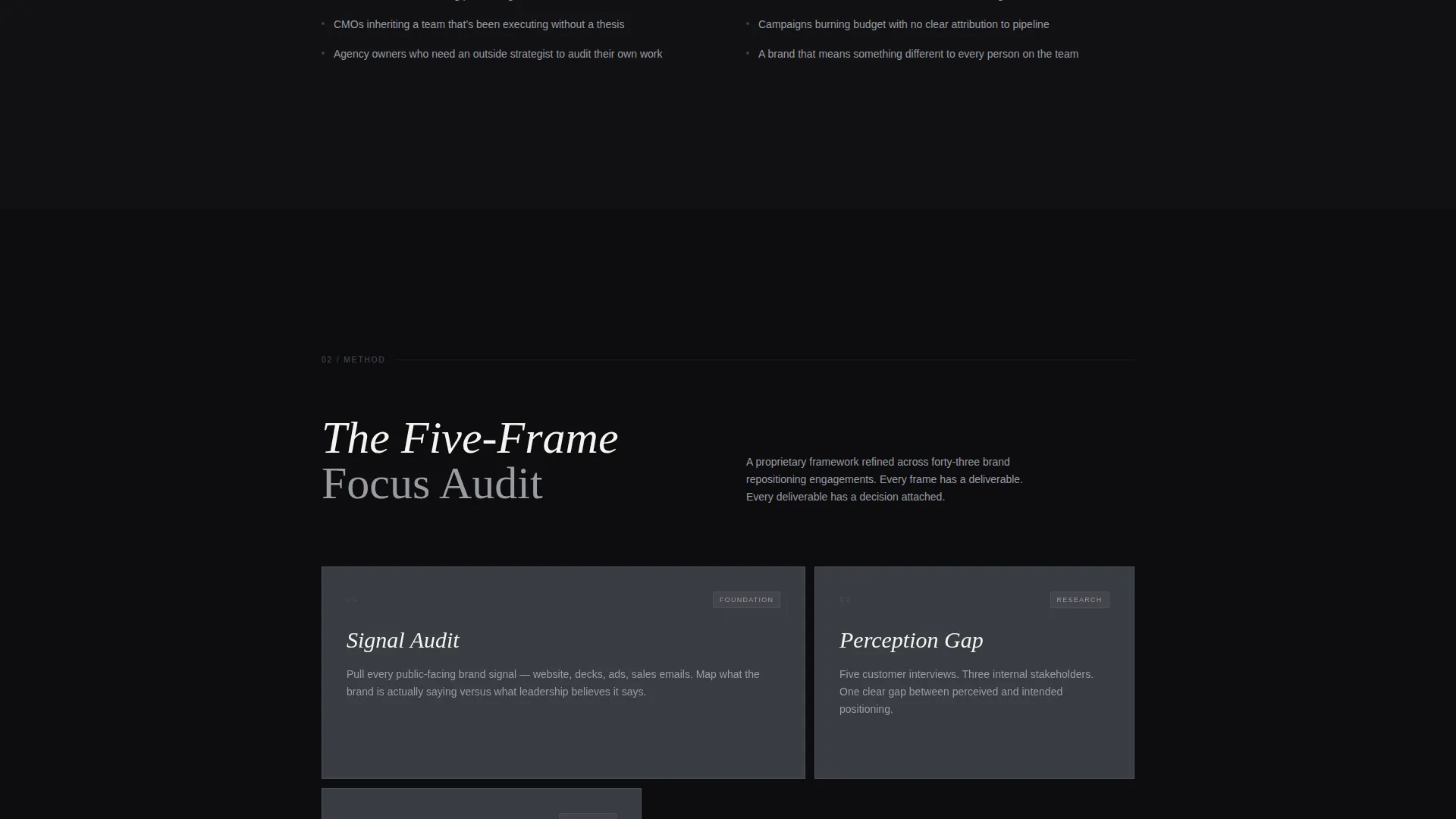 Layered Consultant Landing Page Template