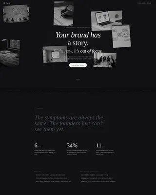 Layered Consultant Landing Page Template