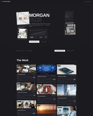 Marketing Manager Personal Brand Landing Page