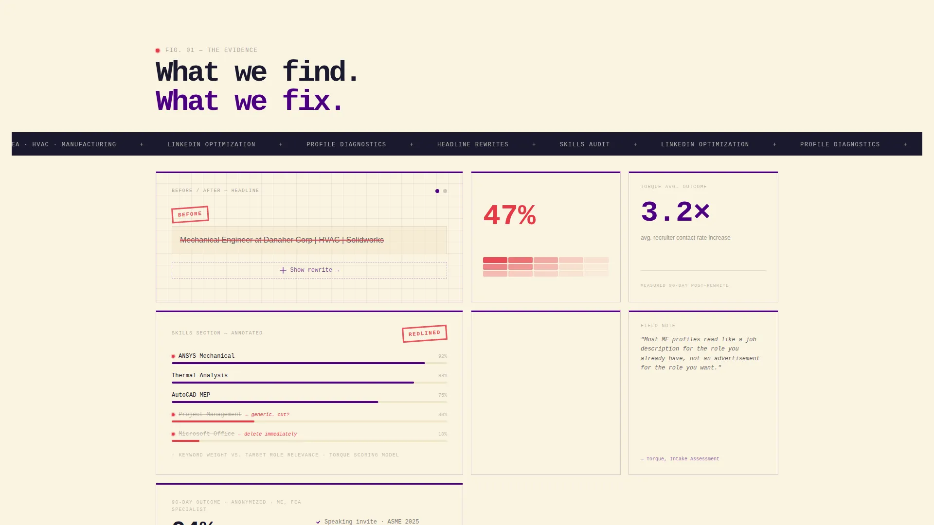 Mechanical Engineer Profile Pre-Launch Website Template