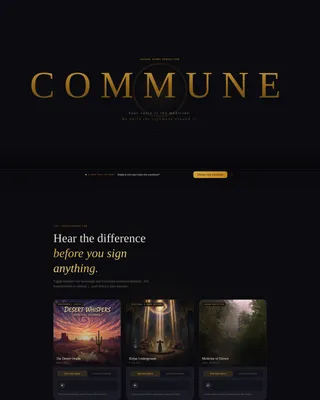 Spirituality Podcast Production Landing Page Template