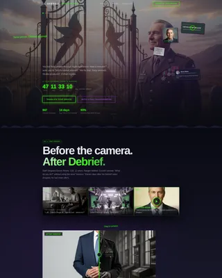 Military to Civilian Video Resume Landing Page