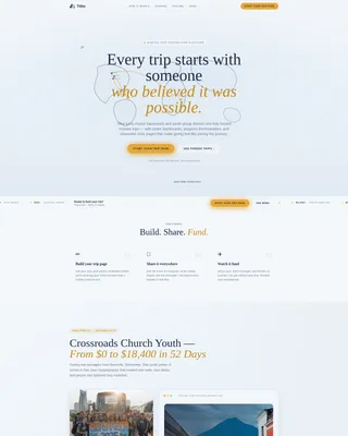 Local Charity & Fundraiser Profile Professional Website Template