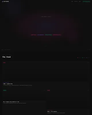 Bold Brutalist Motion Designer Landing Page