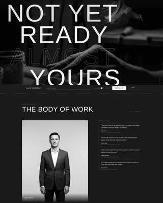 Creator & Influencer Pre-Launch Website Template