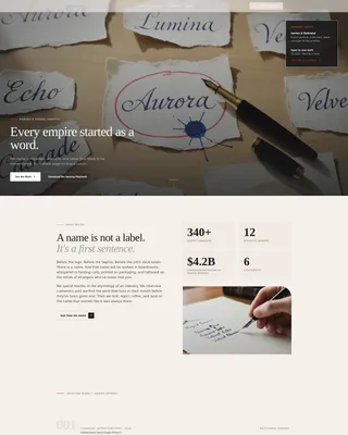Creative Agency Portfolio Website Template