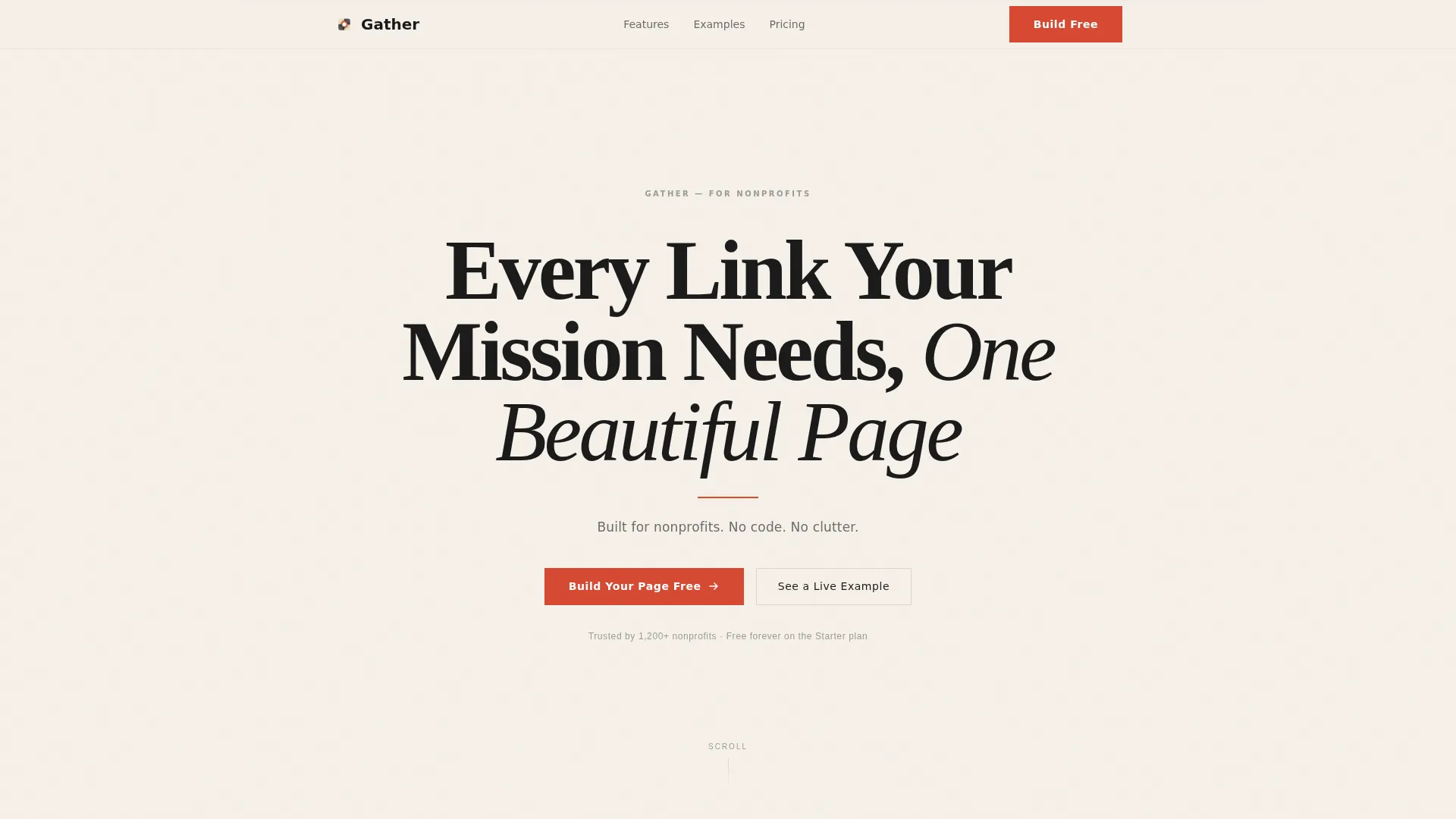 Linktree & Link-in-Bio Professional Website Template