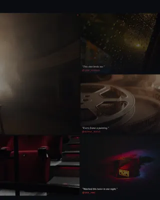 Cinematic Streaming Landing Page Template