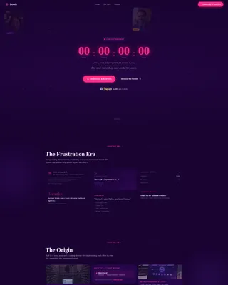 Voice Actor Agency Landing Page Template