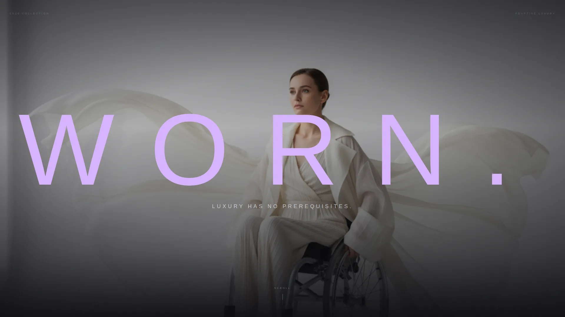 Luxe Adaptive Fashion Landing Page Template