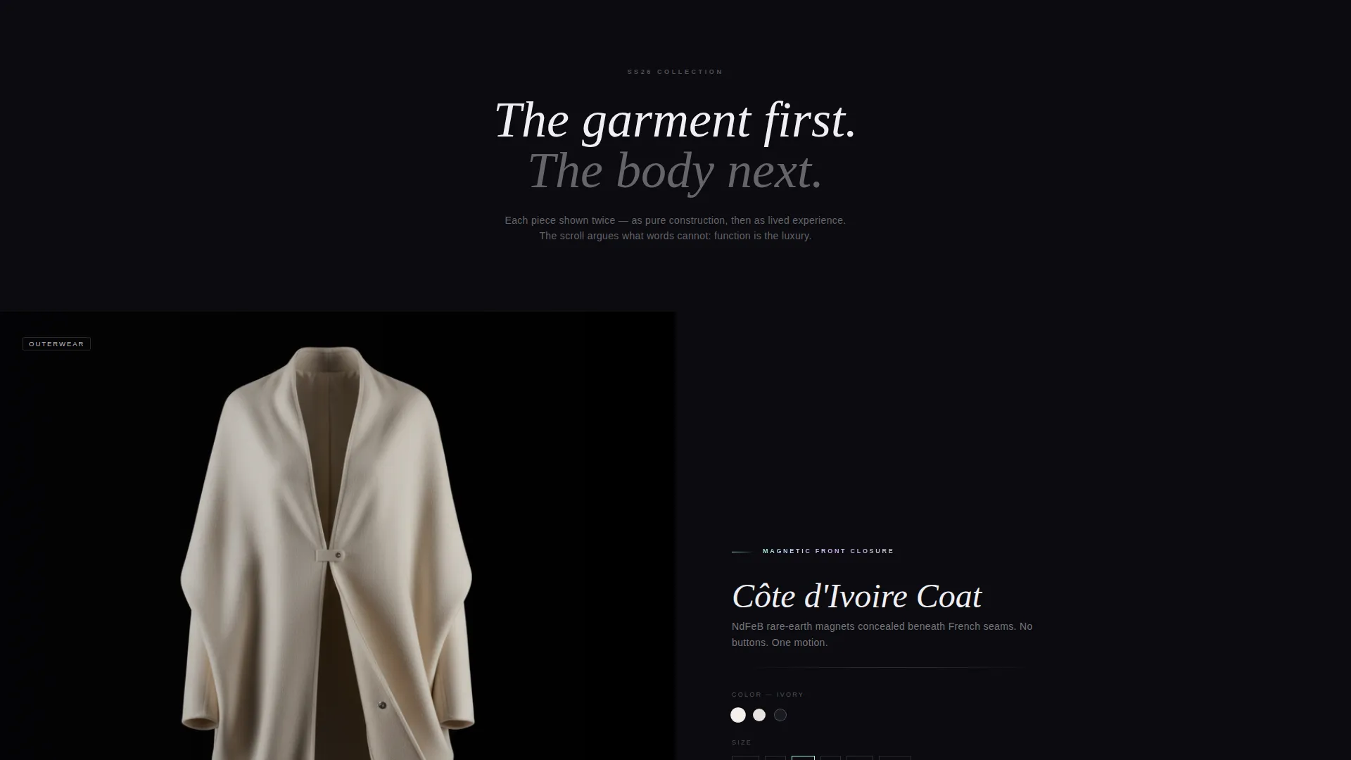 Luxe Adaptive Fashion Landing Page Template