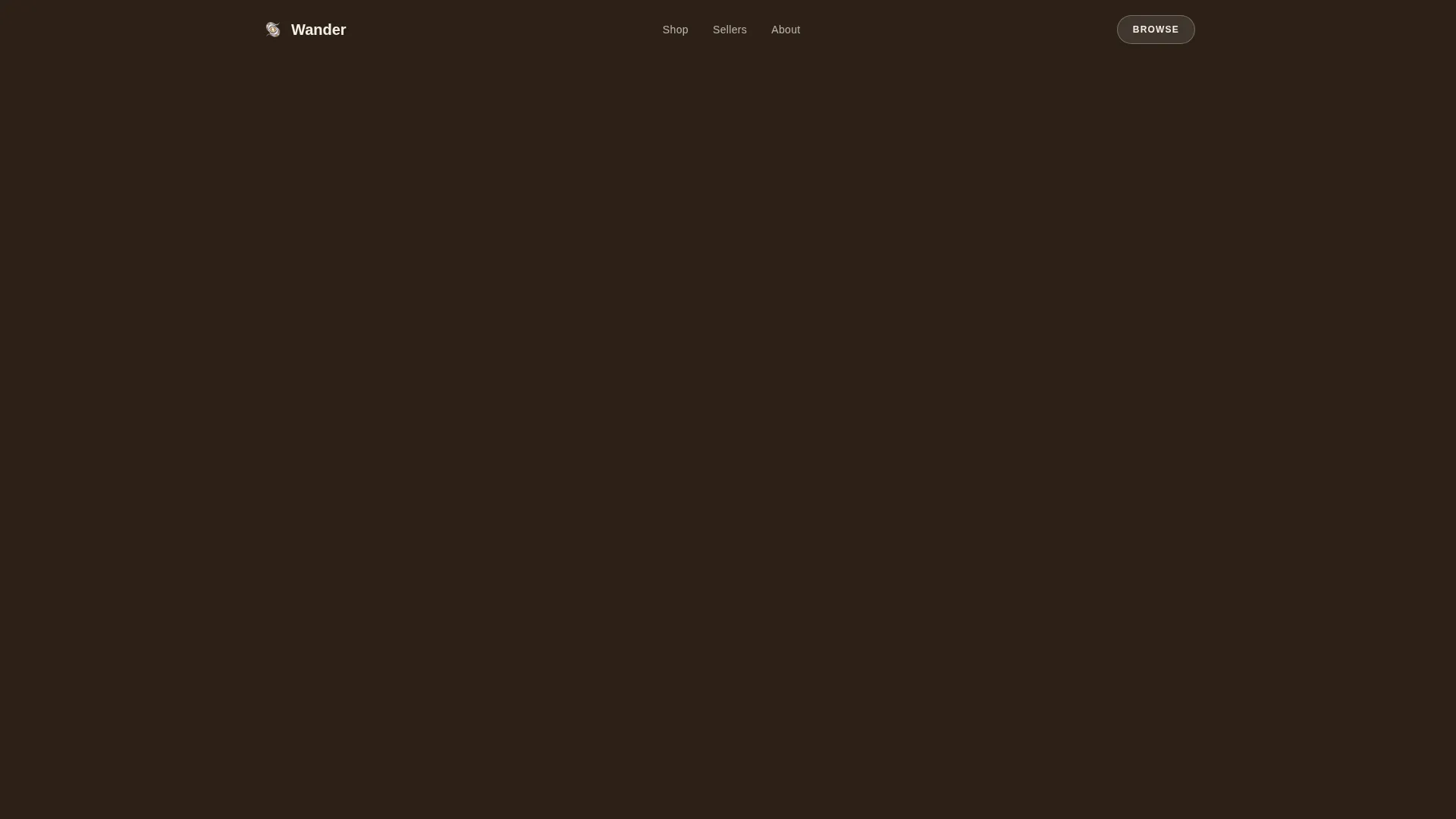 Whimsical Boho Fashion Landing Page Template