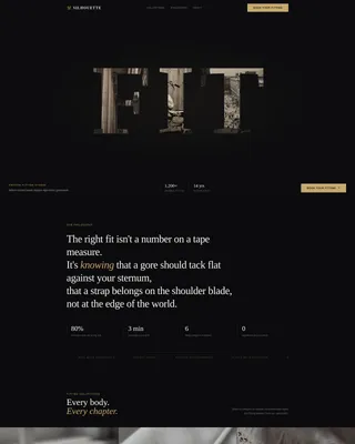 Luxe Bra Fitting Specialist Landing Page Template