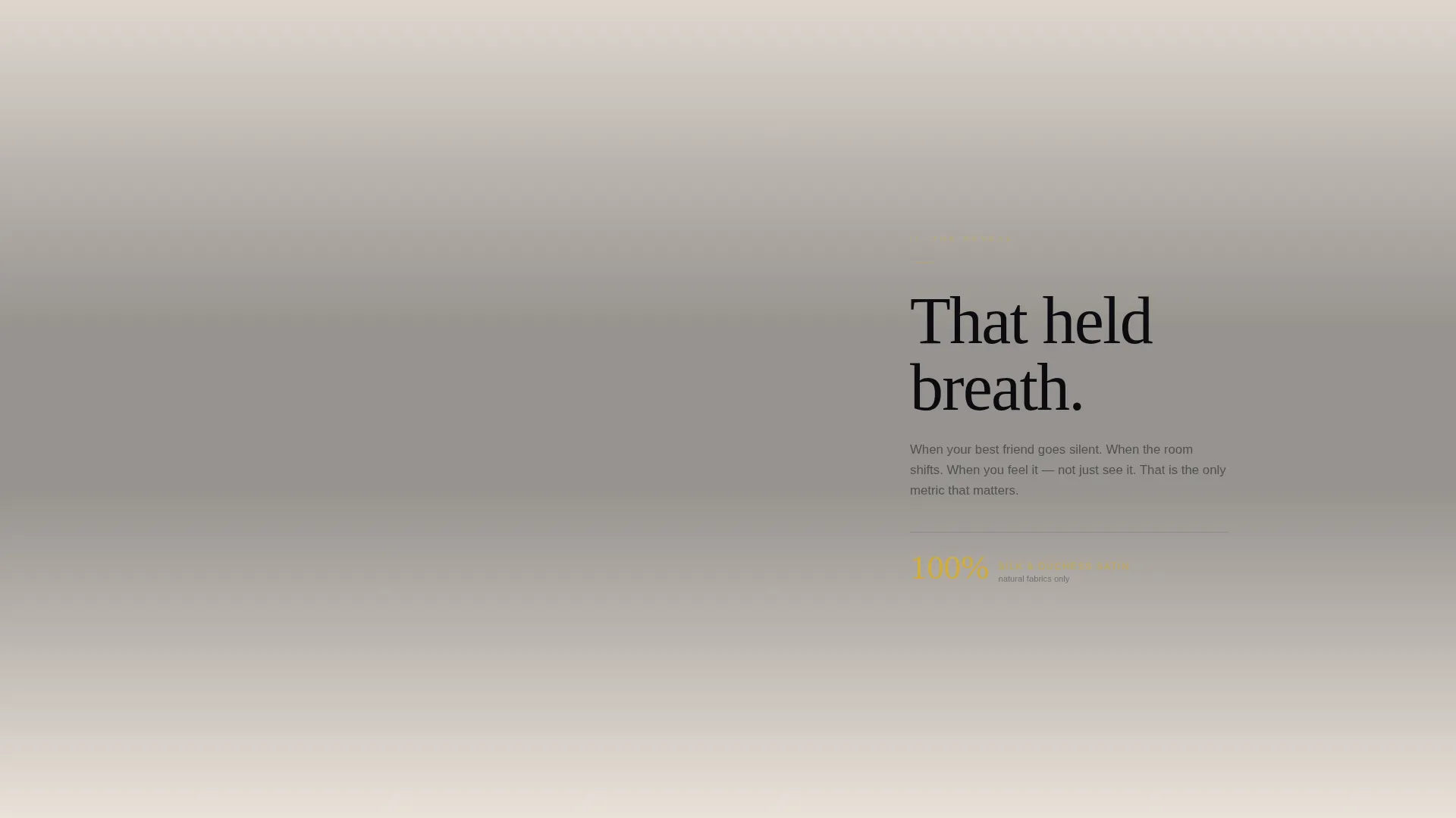 Immersive Bridal Landing Page for Alternative Wedding Wear