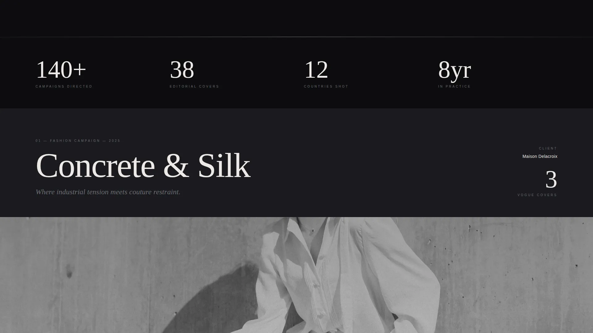 Photographer Portfolio Portfolio Website Template