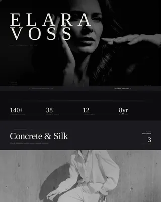 Photographer Portfolio Portfolio Website Template
