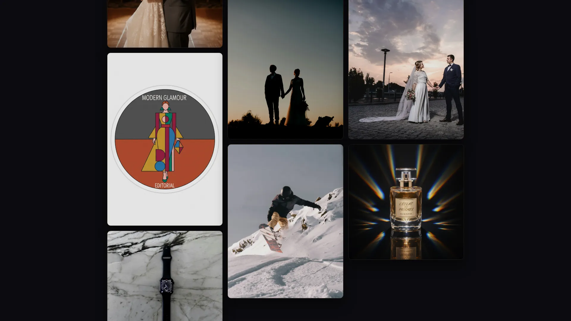 Photographer Portfolio Booking Website Template