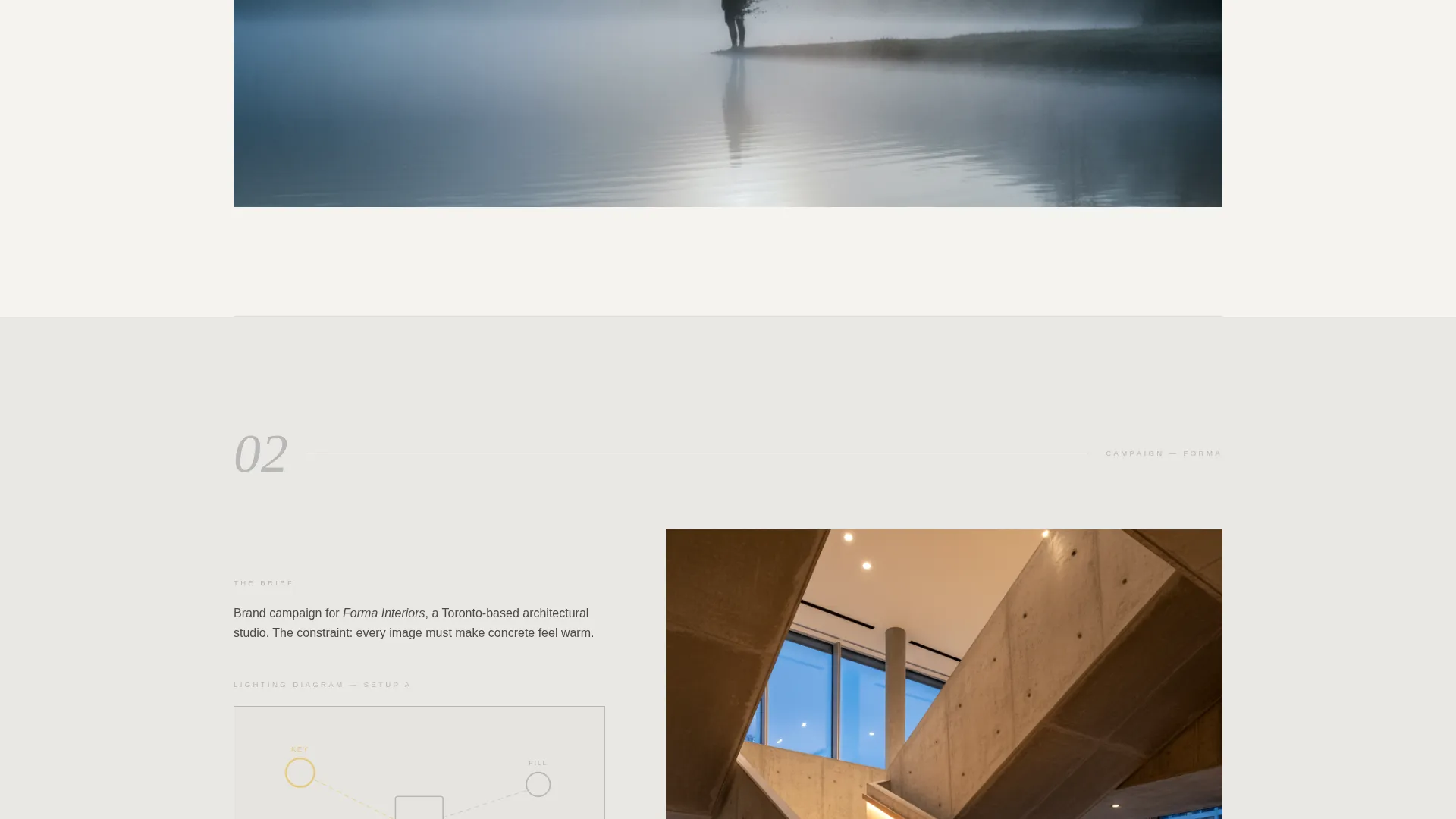 Photographer Portfolio Booking Website Template