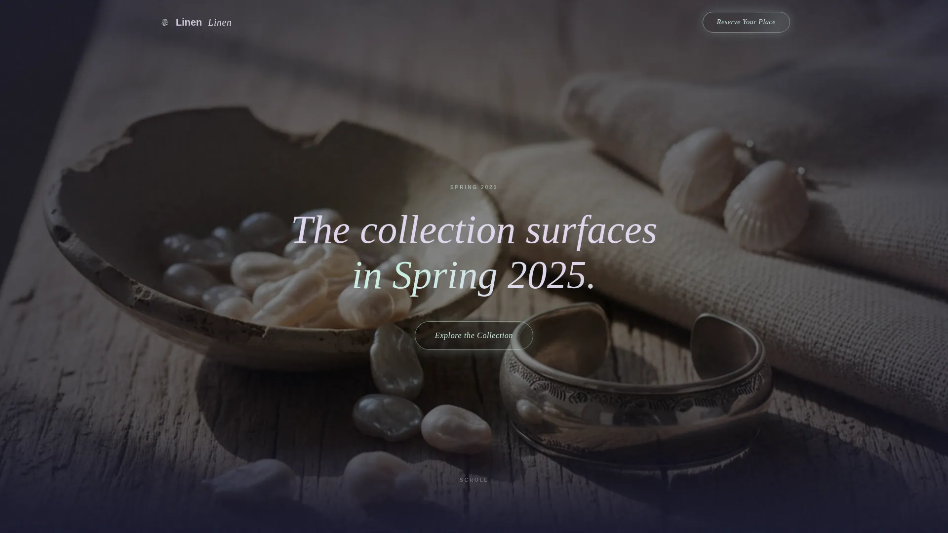 Coastal Grandmother Accessories Waitlist Landing Page