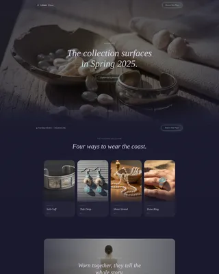 Coastal Grandmother Accessories Waitlist Landing Page