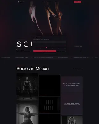 Extended Size Activewear Waitlist Landing Page