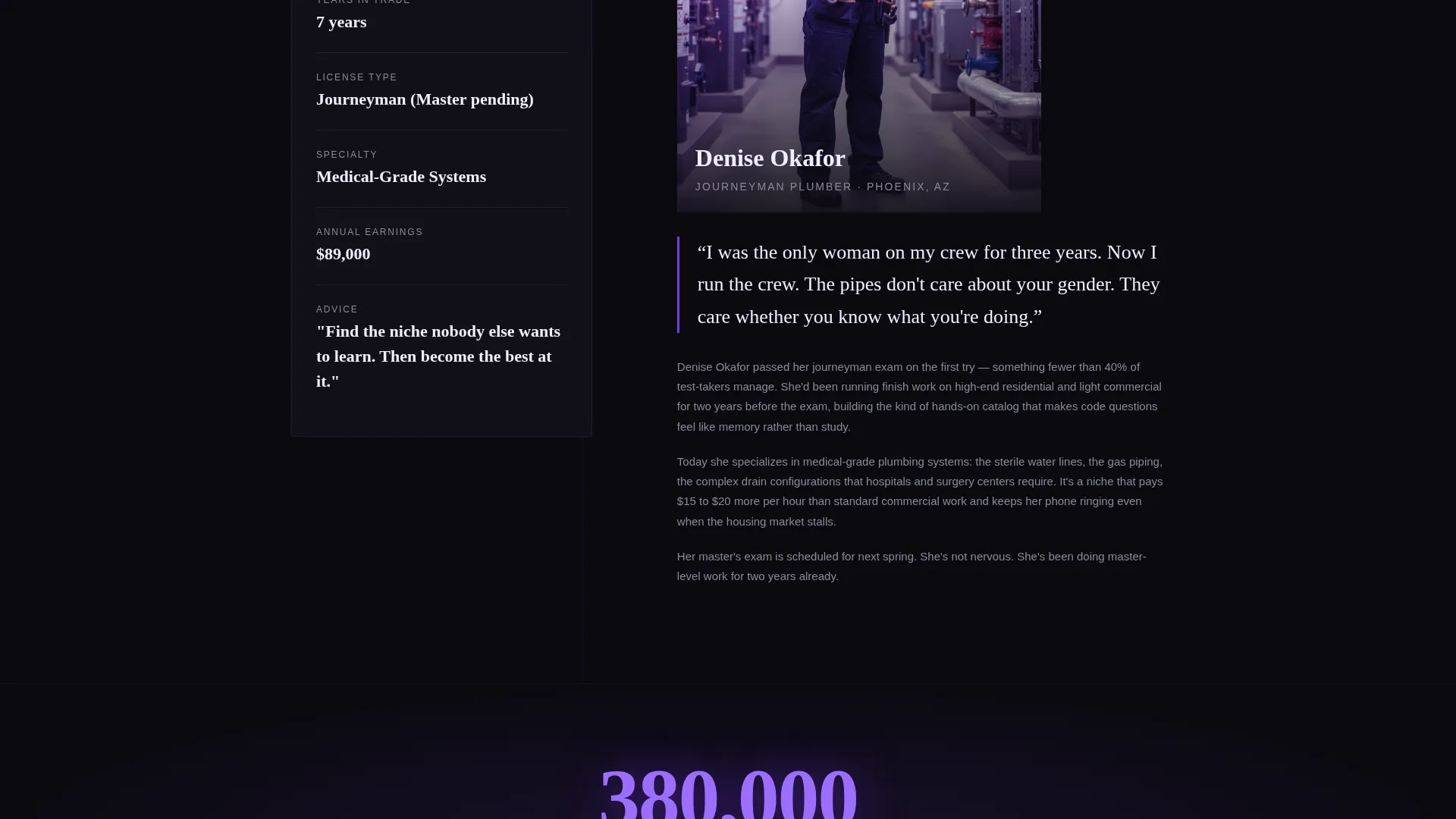 Plumber Profile Pre-Launch Website Template